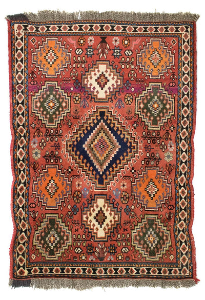 Qashqai Alfombra 100x144cm - Alfombra persa