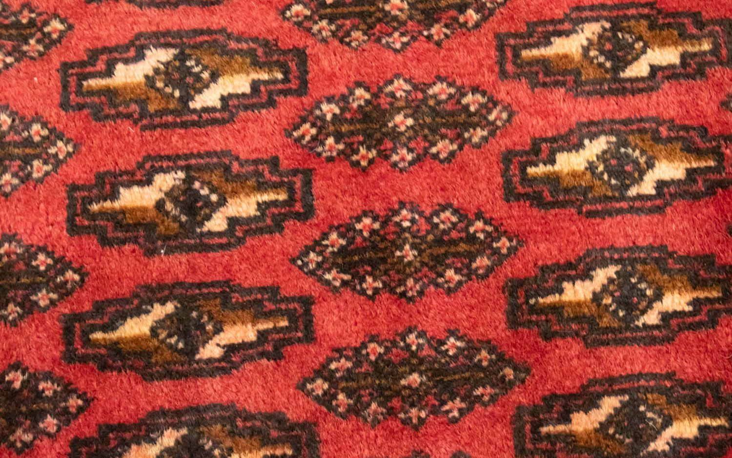 Alfombra de pasillo Alfombra Turkaman - 100 x 50 cm - rojo