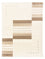 Alfombra de lana - 197 x 144 cm - natural