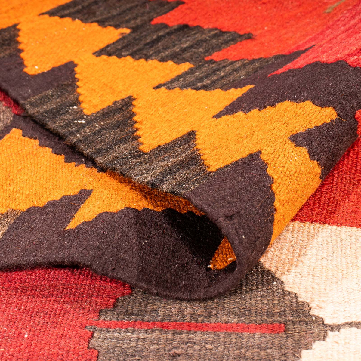 Alfombra Kelim - Antigua - 310 x 165 cm - multicolor