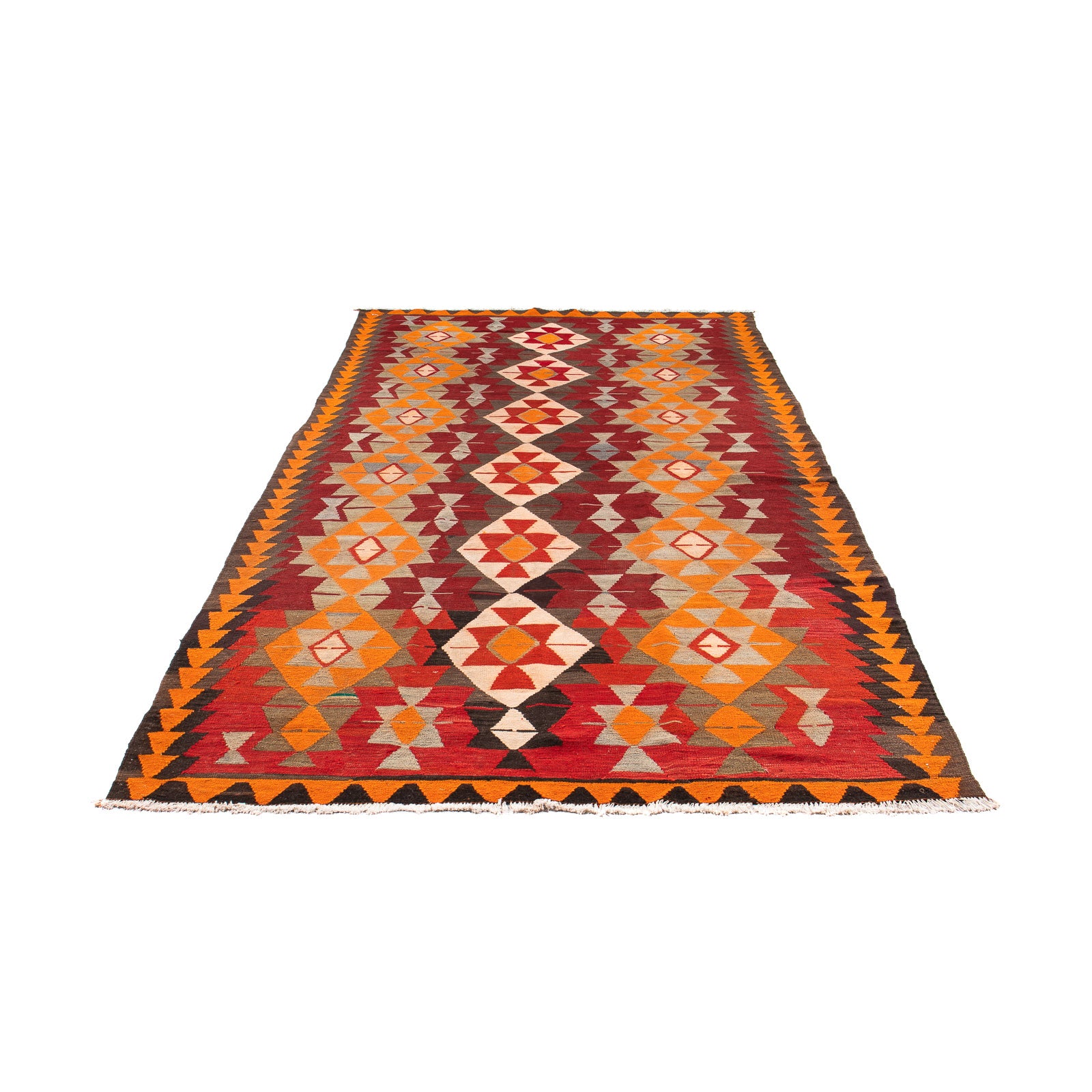 Alfombra Kelim - Antigua - 310 x 165 cm - multicolor