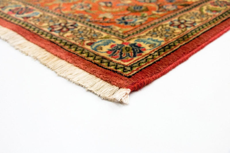 Alfombra de pasillo Alfombra persa - Ghom - 213 x 70 cm - naranja