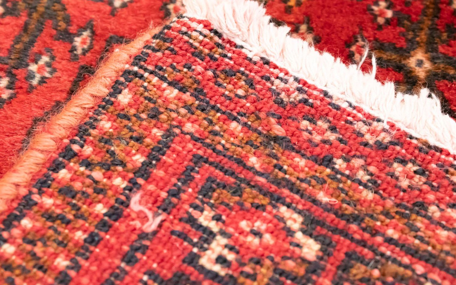 Alfombra de pasillo Alfombra Turkaman - 100 x 50 cm - rojo