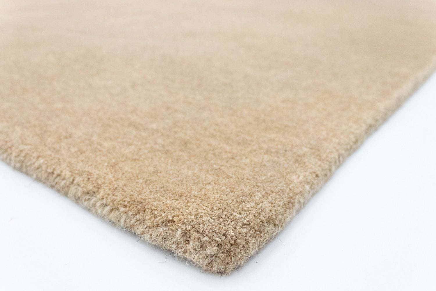 Alfombra de lana - 157 x 90 cm - beige
