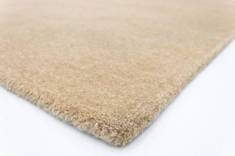 Alfombra de lana - 157 x 90 cm - beige