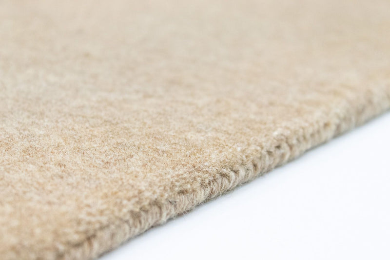 Alfombra de lana - 157 x 90 cm - beige