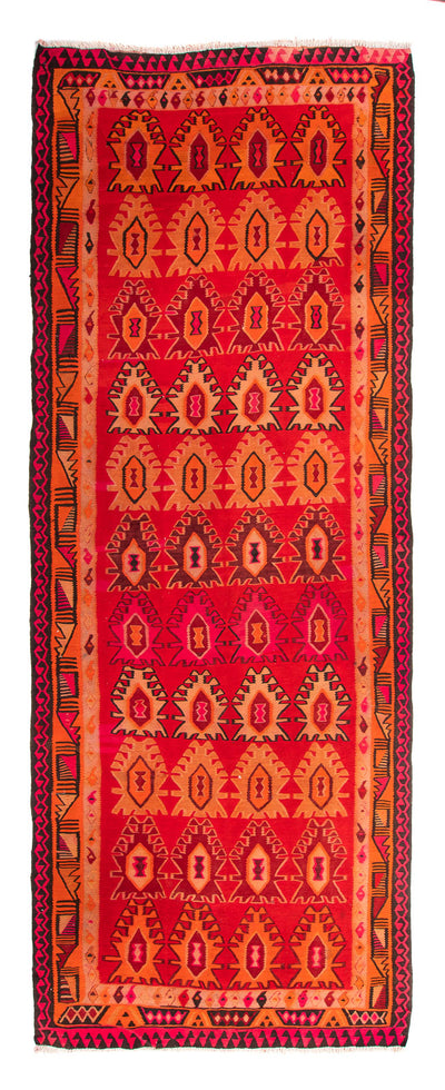 Kilim antiguo Alfombra 155x395cm