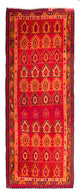 Kilim antiguo Alfombra 155x395cm