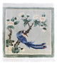 Seda china Alfombra 31x31cm - Alfombra oriental
