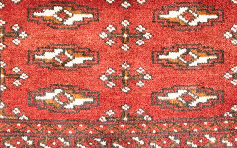 Alfombra de pasillo Alfombra Turkaman - 100 x 50 cm - rojo
