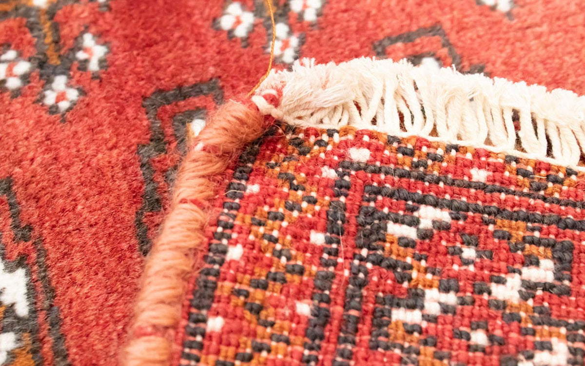 Alfombra de pasillo Alfombra Turkaman - 100 x 50 cm - rojo