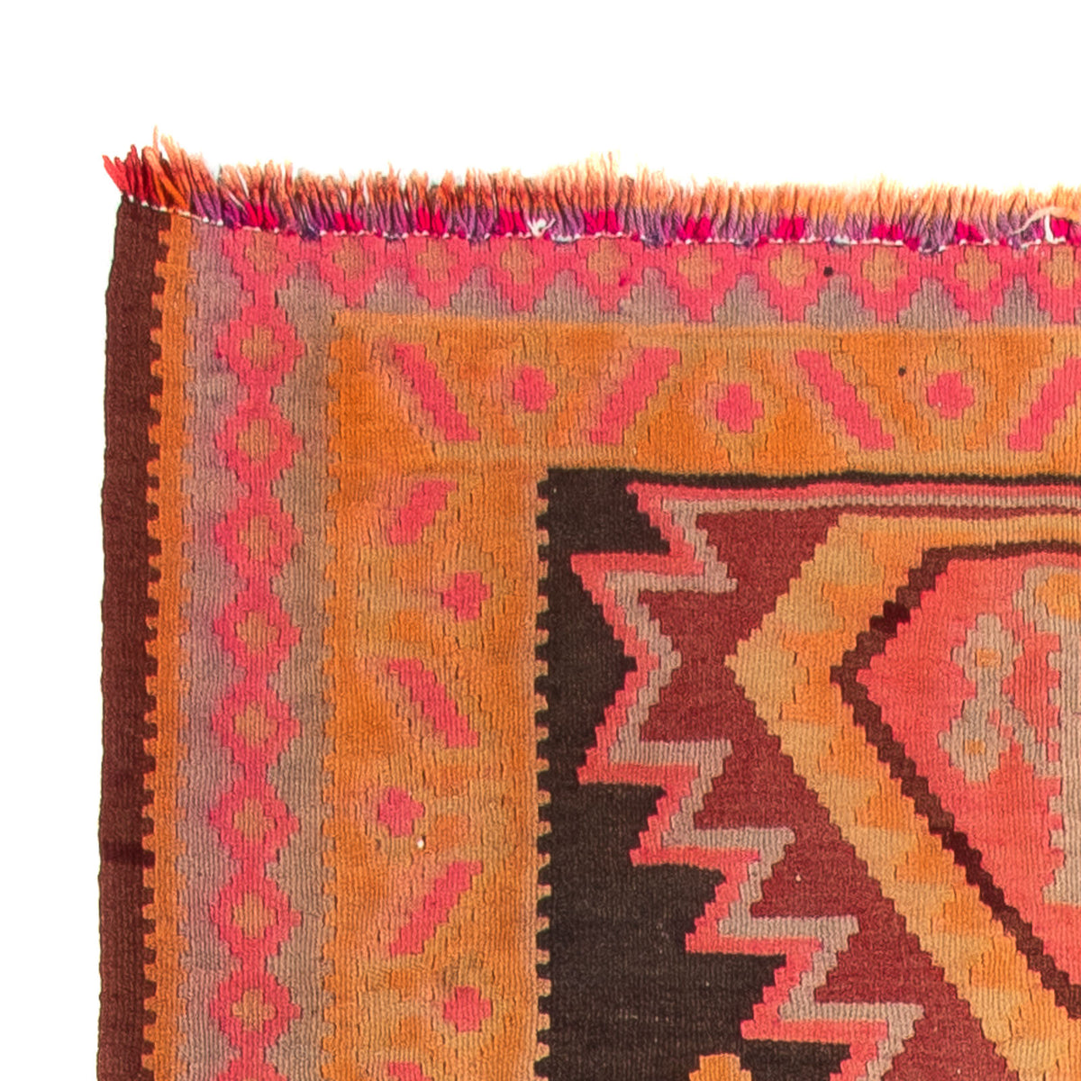 Kilim antiguo Alfombra 140x320cm