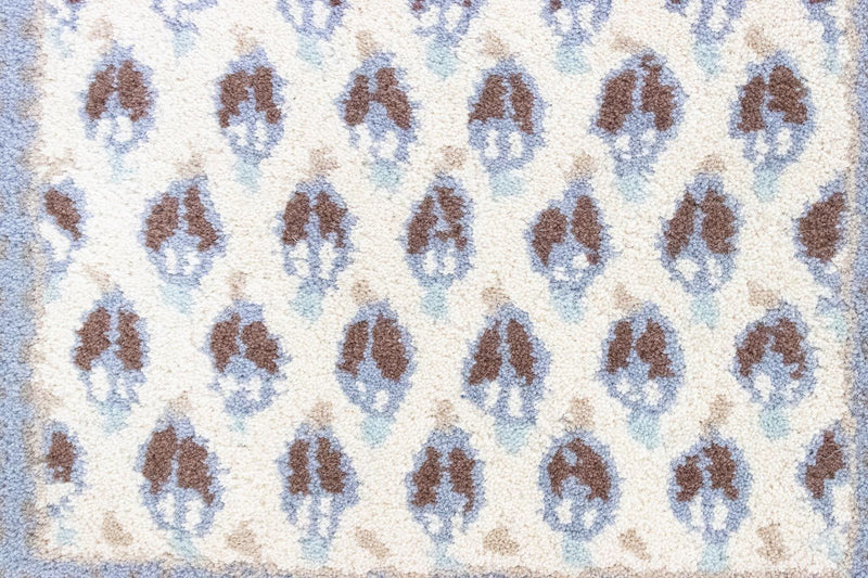 Alfombra de lana - 88 x 59 cm - beige