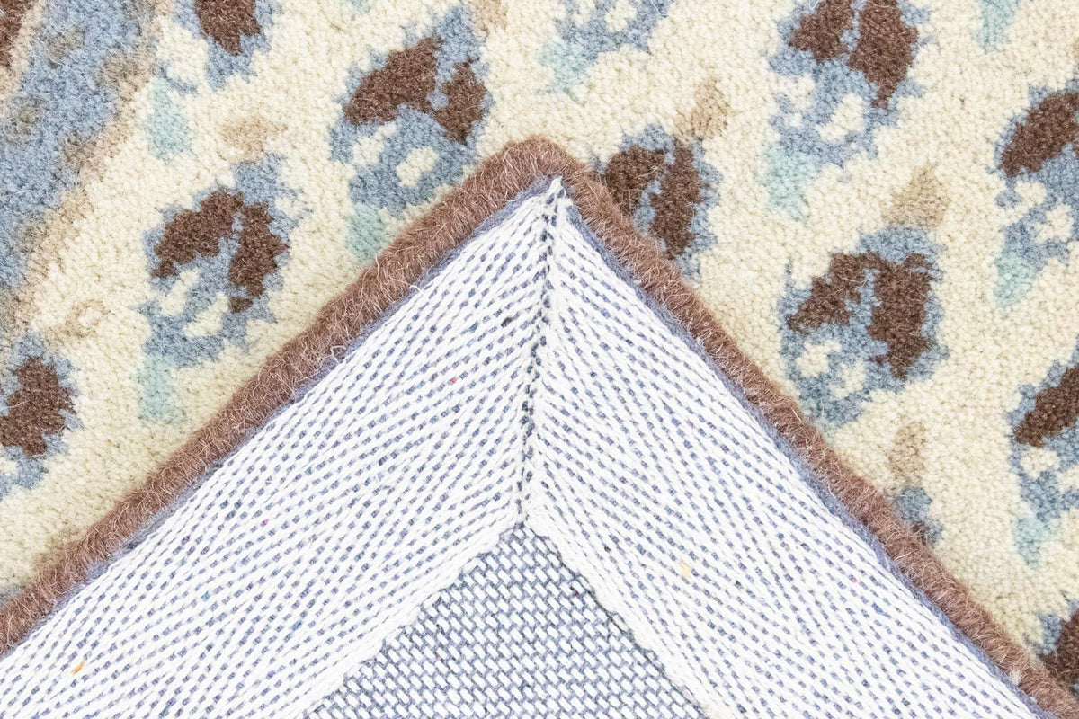 Alfombra de lana - 88 x 59 cm - beige