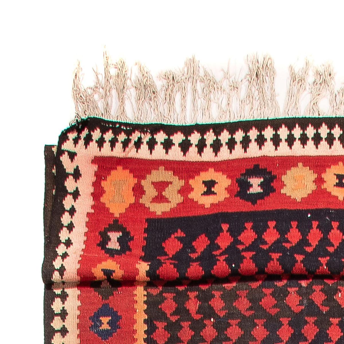 Kilim antiguo Alfombra 120x450cm