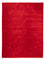 Alfombra Gabbeh - Loribaft Softy - 241 x 178 cm - rojo oscuro