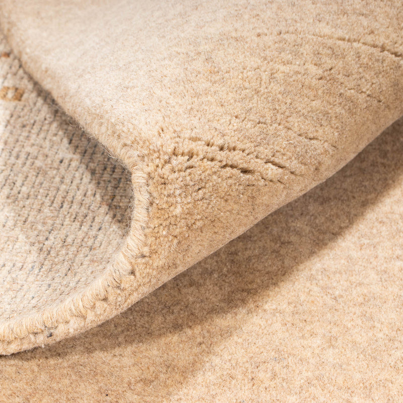 Alfombra Gabbeh - Loribaft Softy - 242 x 170 cm - marrón claro