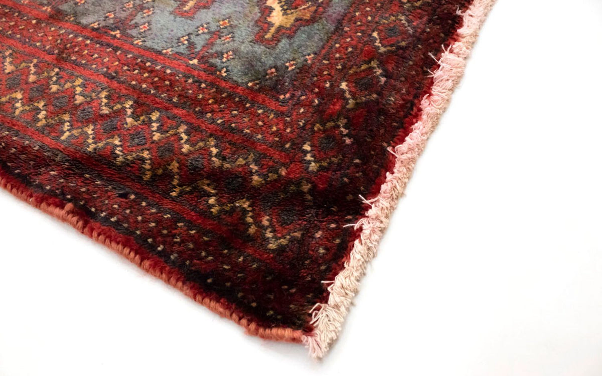 Alfombra Turkaman - 130 x 60 cm - azul