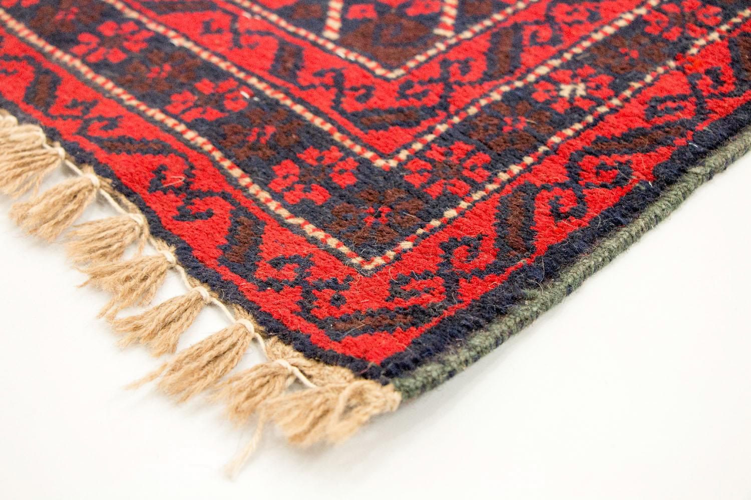 Alfombra Belutsch - 125 x 74 cm - rojo