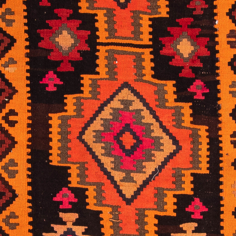 Alfombra de pasillo Alfombra Kelim - Antigua - 225 x 150 cm - multicolor