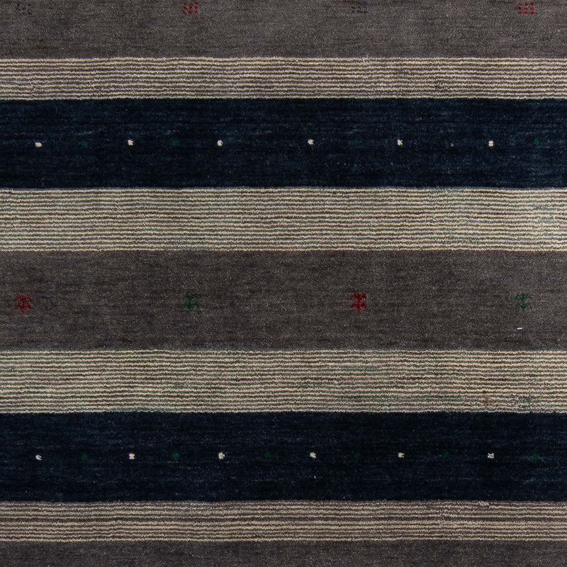 Alfombra Gabbeh - Loribaft Softy - 240 x 172 cm - azul oscuro