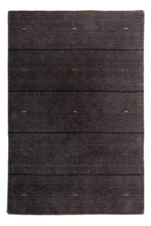 Alfombra Gabbeh - Loribaft Softy - 240 x 173 cm - marrón oscuro