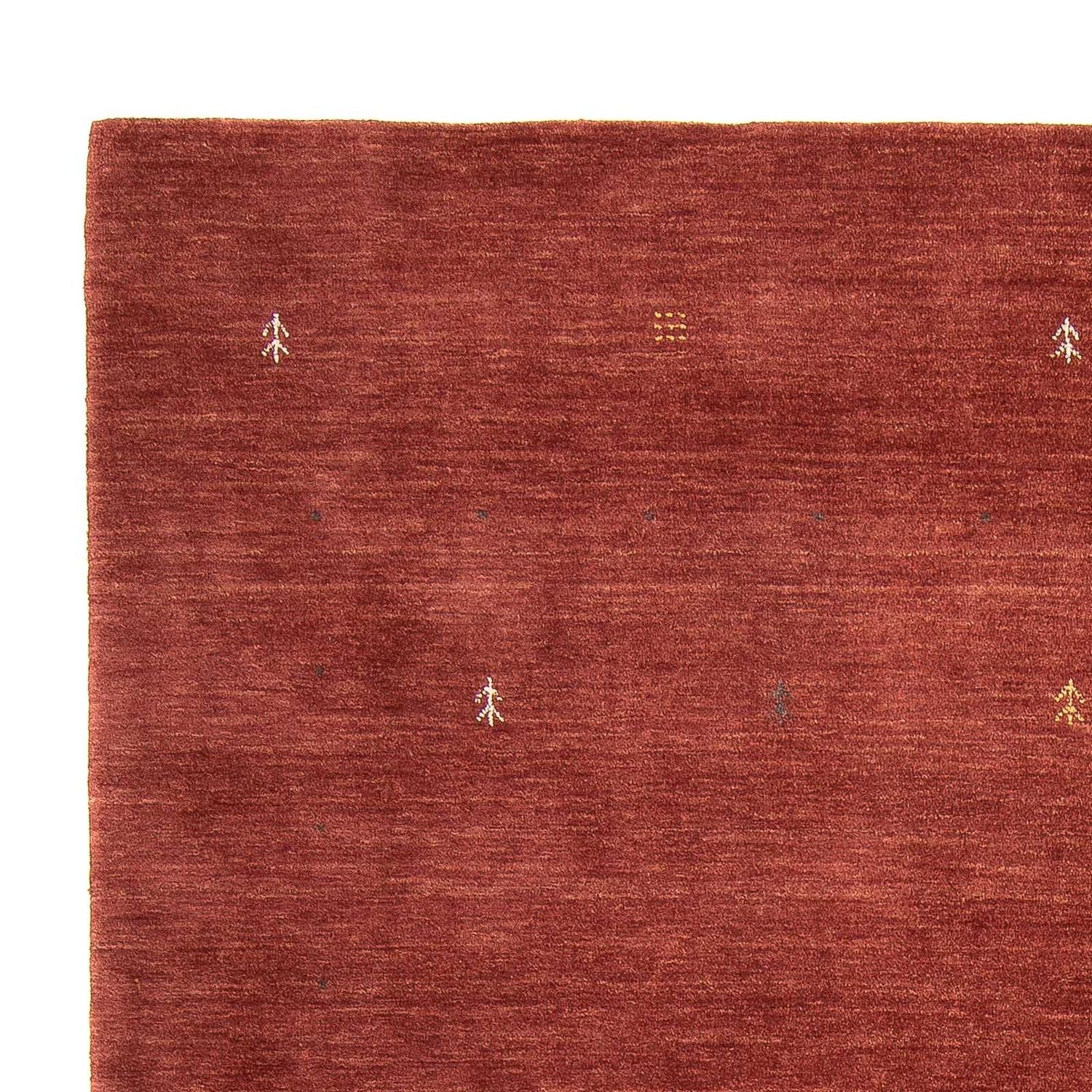 Alfombra Gabbeh - Loribaft Softy - 242 x 173 cm - marrón