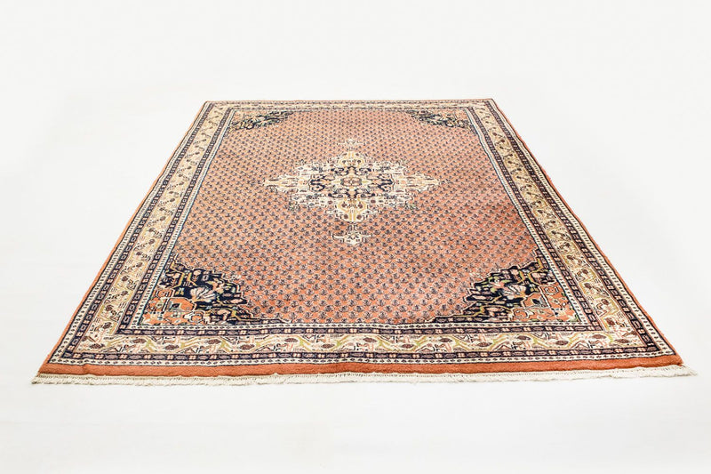 Alfombra oriental - 242 x 170 cm - naranja