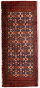 Alfombra Turkaman 60x130cm - Alfombra persa