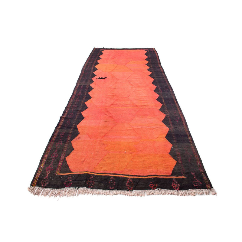 Alfombra de pasillo Alfombra Kelim - Antigua - 360 x 145 cm - multicolor
