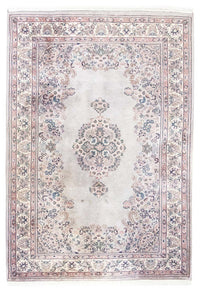 Alfombra oriental - 196 x 138 cm - beige