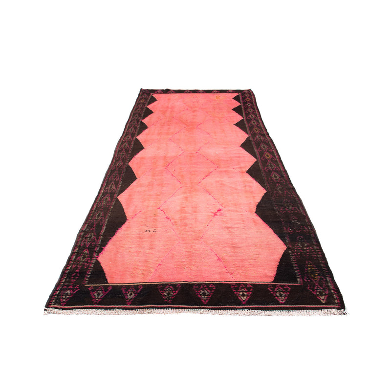 Alfombra de pasillo Alfombra Kelim - Antigua - 365 x 145 cm - multicolor
