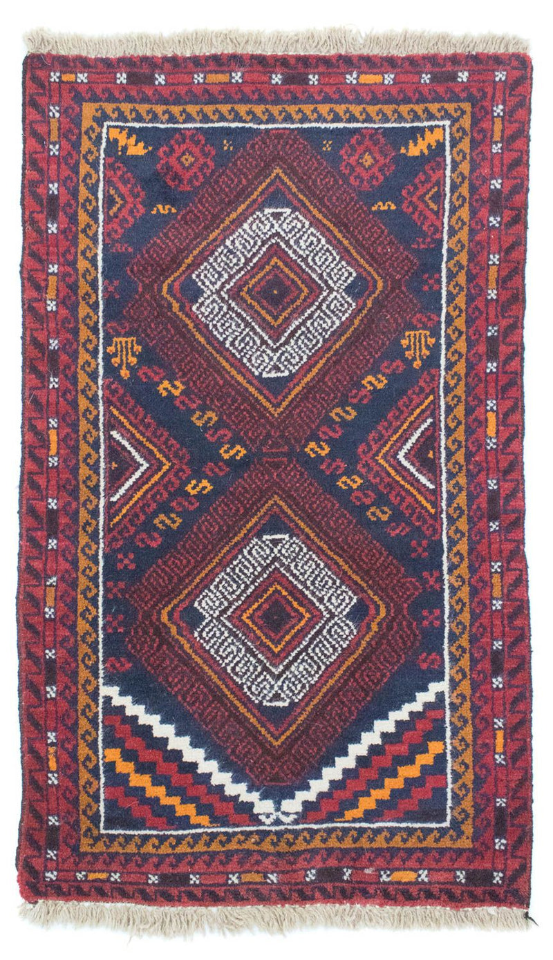 Alfombra Belutsch - 132 x 76 cm - azul