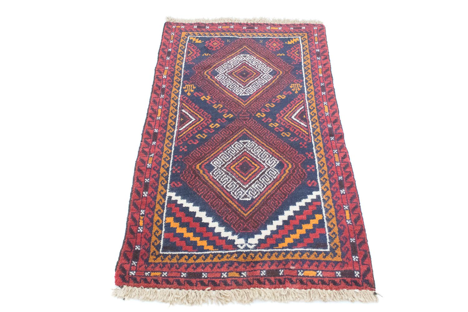 Alfombra Belutsch - 132 x 76 cm - azul