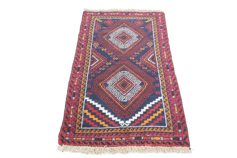 Alfombra Belutsch - 132 x 76 cm - azul