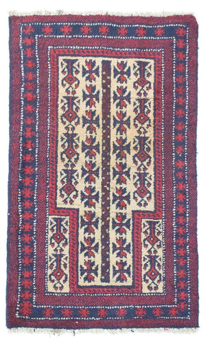 Alfombra Belutsch - 130 x 75 cm - beige