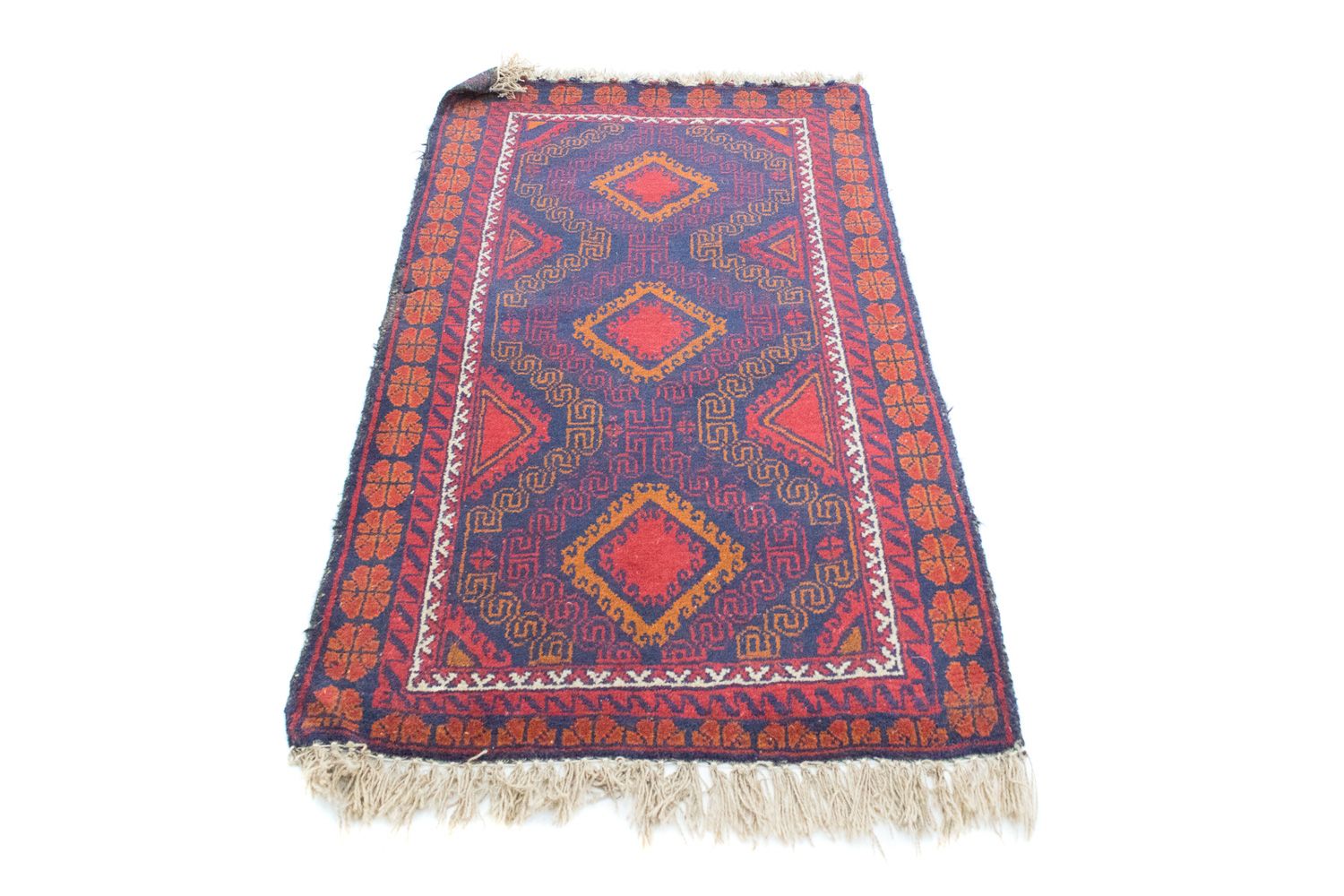 Alfombra Belutsch - 137 x 81 cm - azul