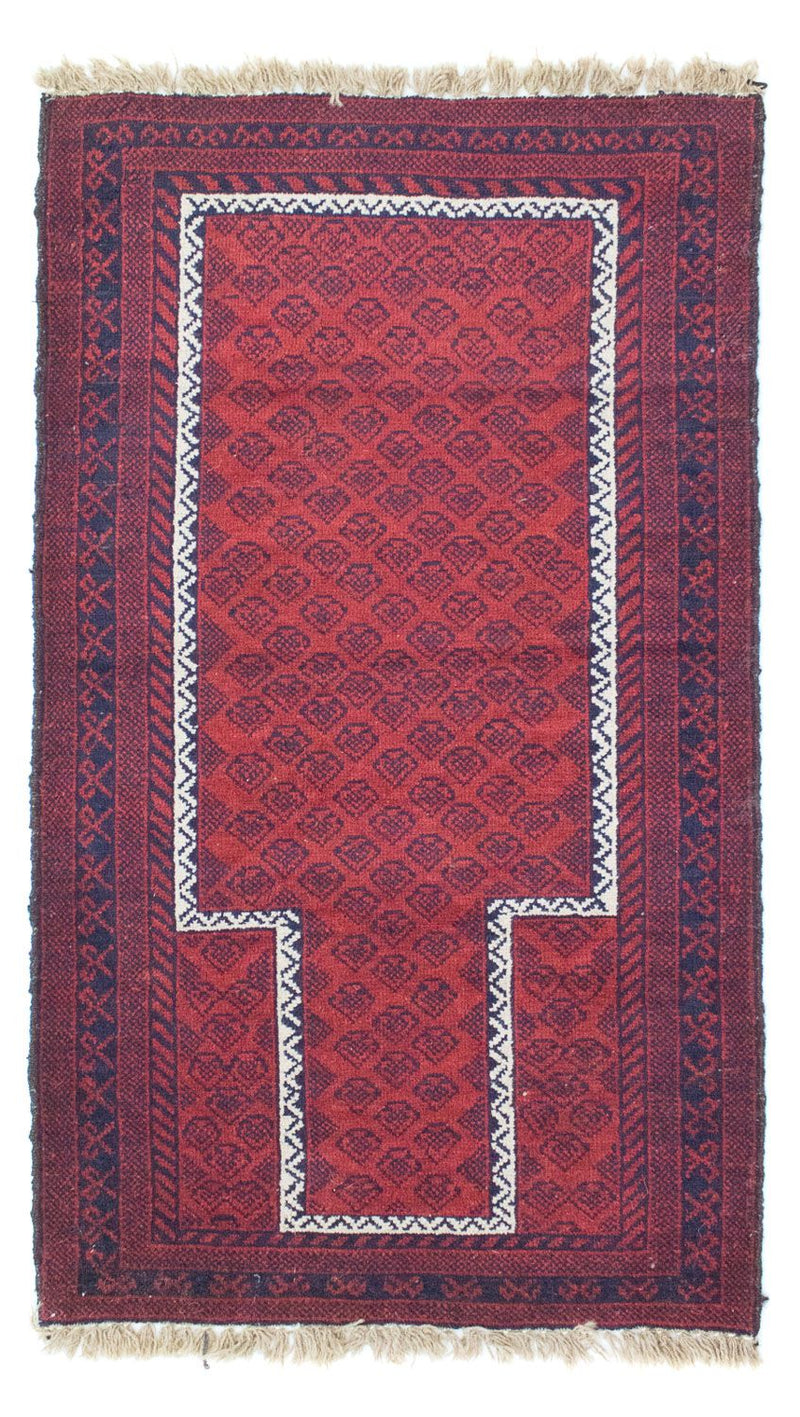 Alfombra Belutsch - 135 x 79 cm - rojo