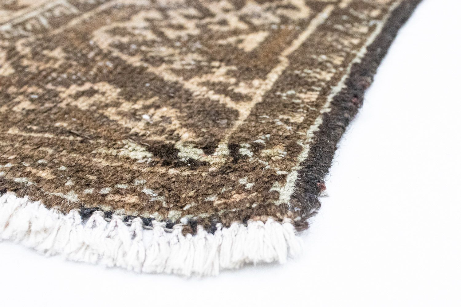 Alfombra de pasillo Alfombra Belutsch - 248 x 90 cm - beige