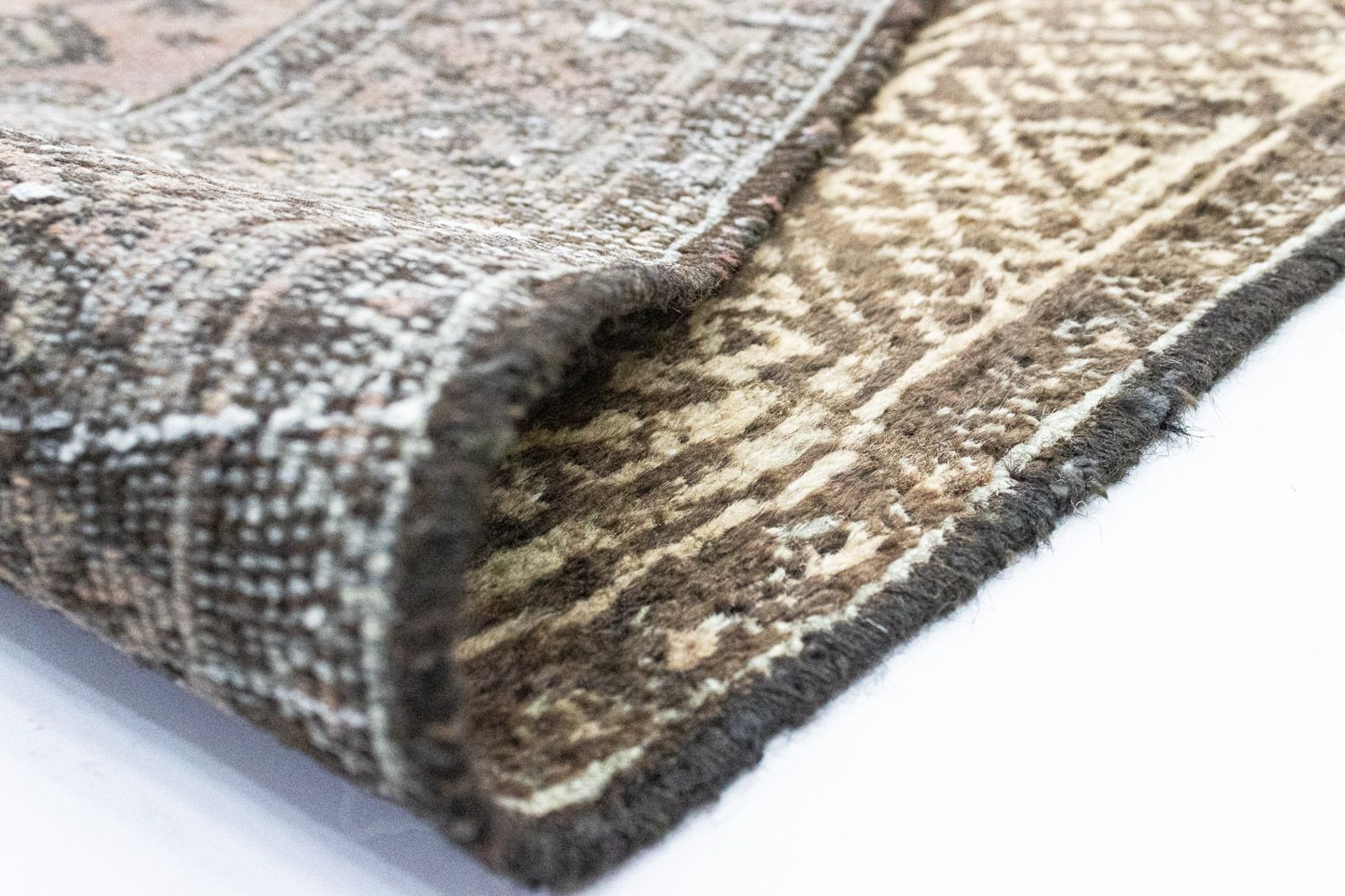 Alfombra de pasillo Alfombra Belutsch - 248 x 90 cm - beige