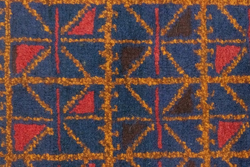 Alfombra Belutsch - 137 x 84 cm - marrón