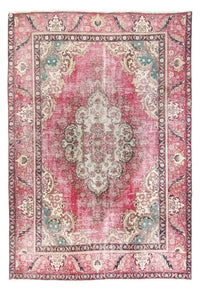 Alfombra persa - Clásica - 290 x 203 cm - rosa