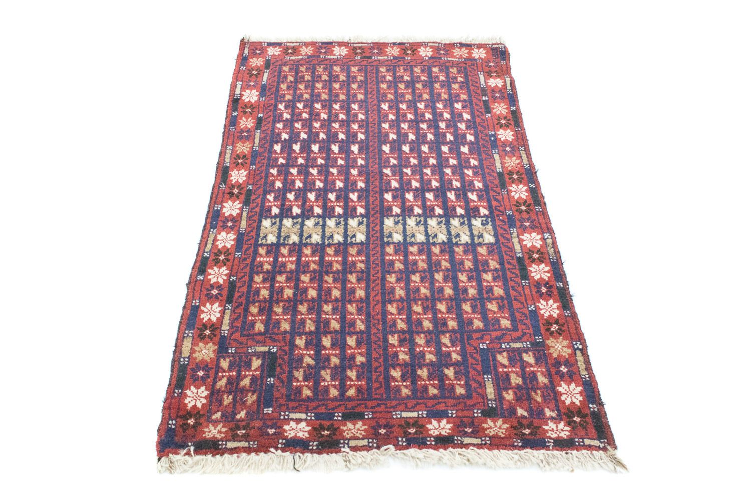 Alfombra Belutsch - 136 x 82 cm - marrón