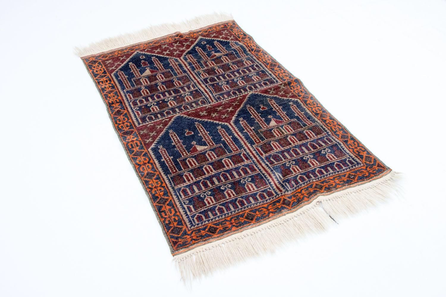 Alfombra Belutsch - 135 x 104 cm - multicolor