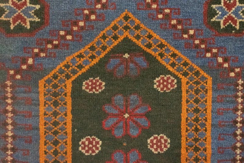 Alfombra Belutsch - 134 x 81 cm - azul
