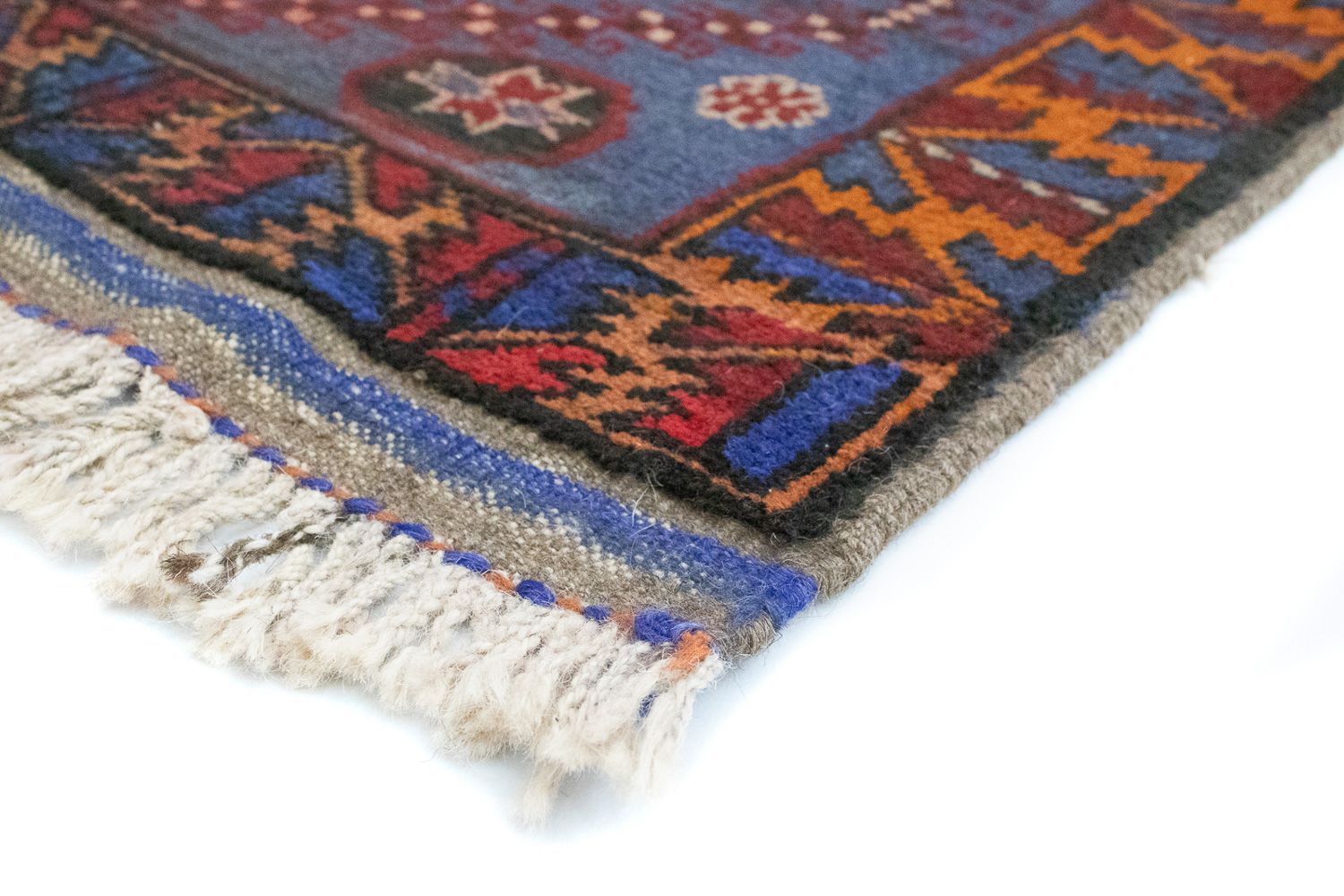 Alfombra Belutsch - 134 x 81 cm - azul