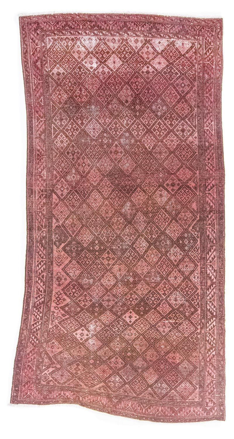 Alfombra de pasillo Alfombra Belutsch - 285 x 140 cm - marrón