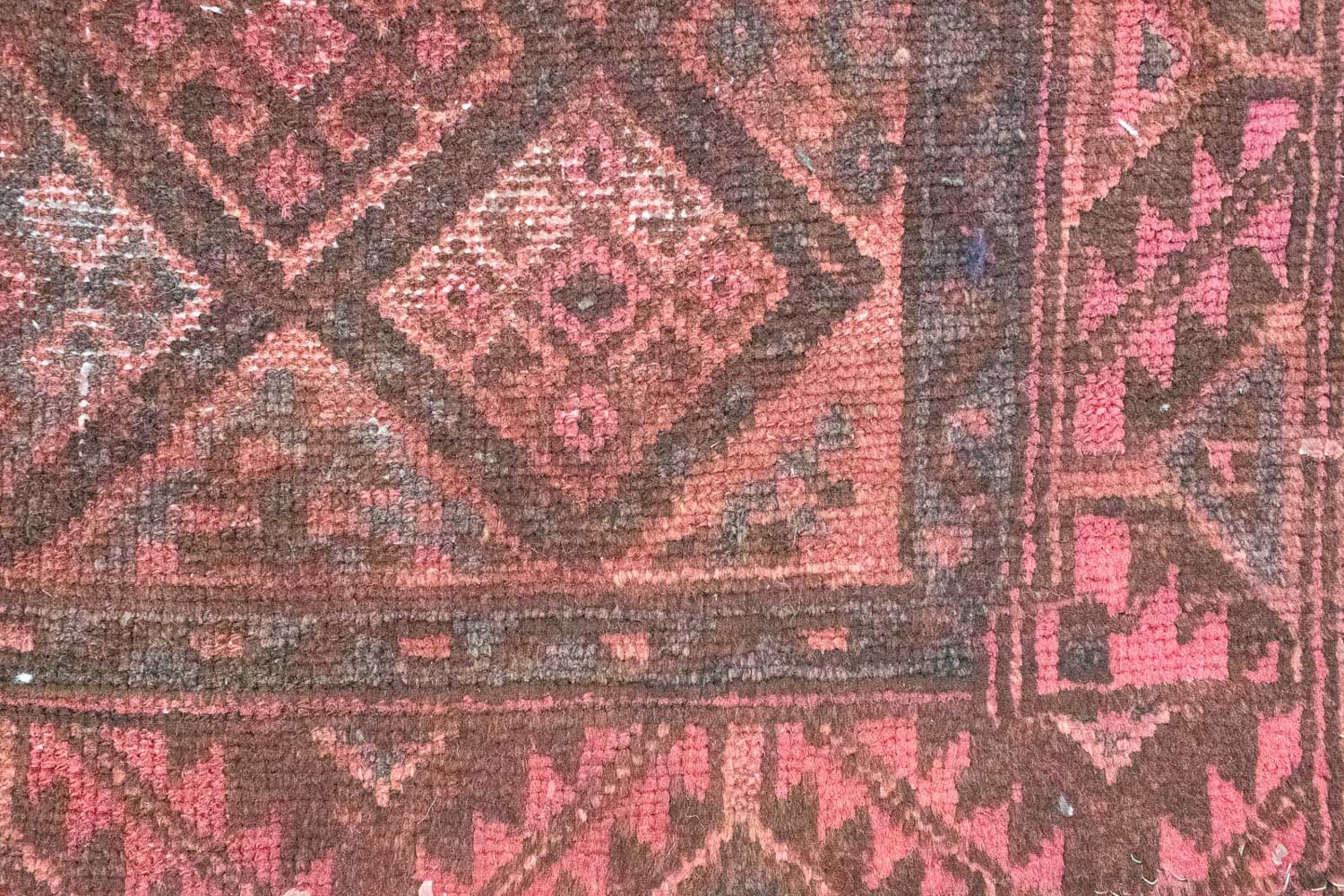 Alfombra de pasillo Alfombra Belutsch - 285 x 140 cm - marrón