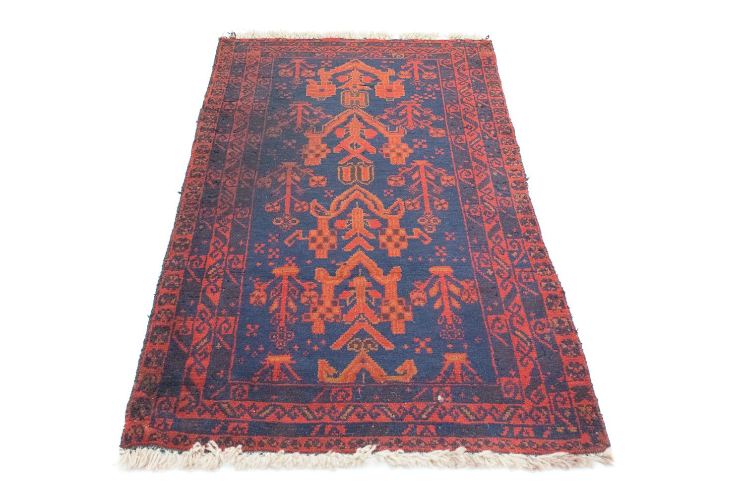 Alfombra Belutsch - 143 x 85 cm - azul