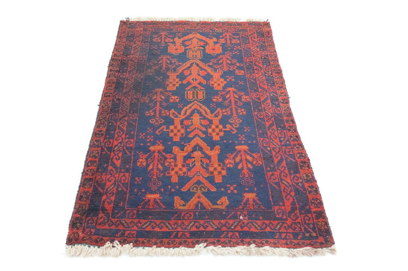 Alfombra Belutsch - 143 x 85 cm - azul
